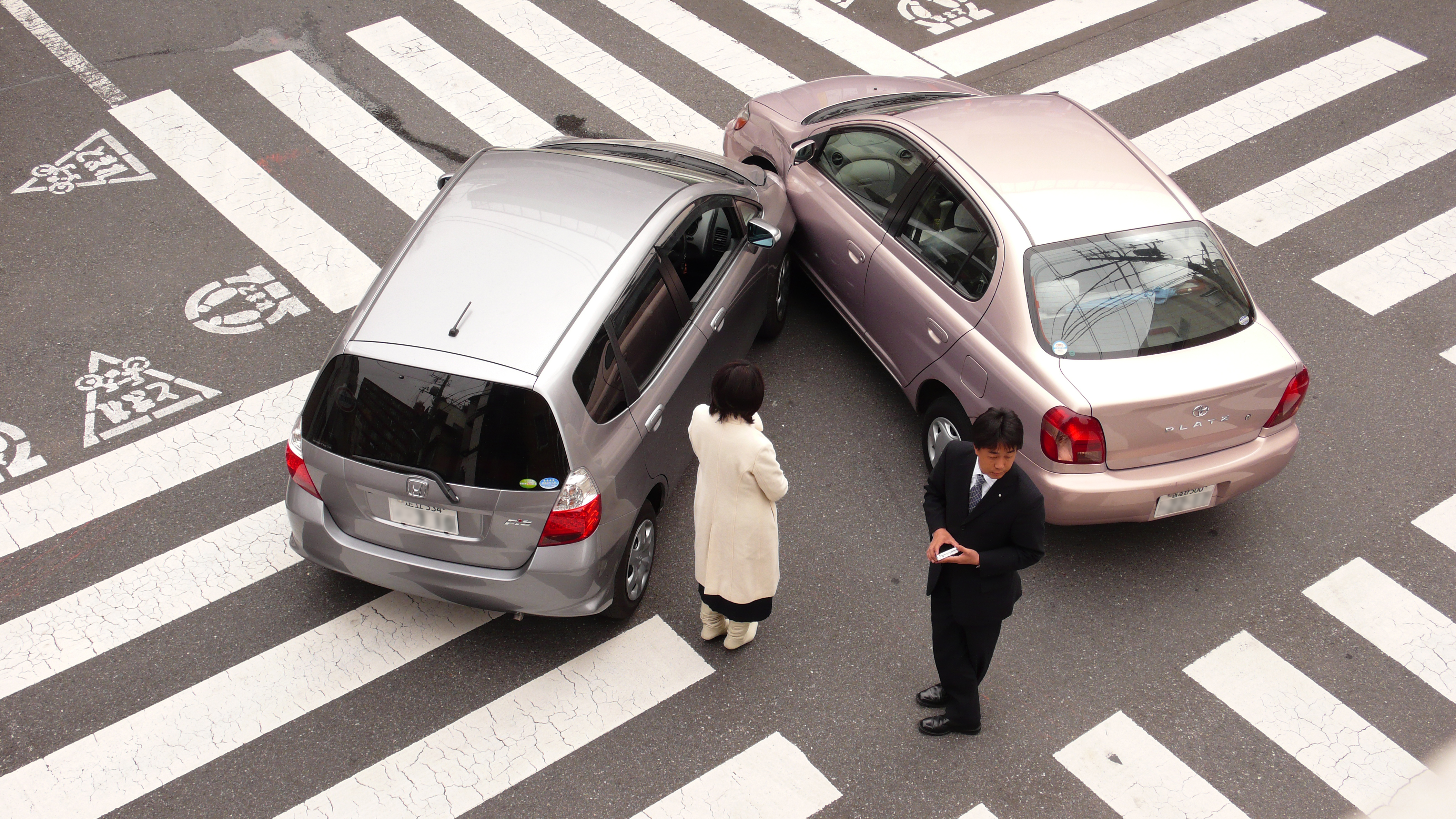 Are all accidents able to be seen on a vehicle accident report?
